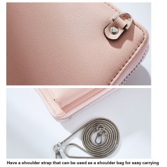 Gdeal Forever Young Ladies Zipper Bag Large-capacity Chain Bag Fashion Europe United States Long Wallet (LGF570-1W)