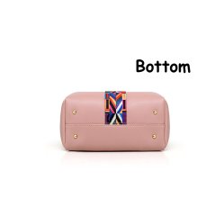4-In-1 Korean Style PU Leather Medium Handbags Set (RYL-214) (3 Colors)