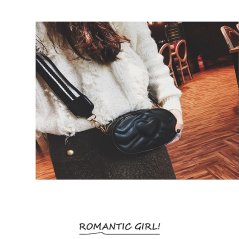 Gdeal Oval Korean Fashion Shoulder Bag Multi-purpose Chest Pocket Spiraea Love Ribbon Sling Bag (RYL-225)