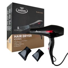 Lumisera Iconic 8822 with Negative Ion Salon Grade Hair Dryer
