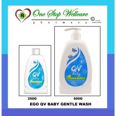 Ego Qv Gentle Baby Wash 250g / 500g