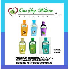 Franch Herbal Hair Oil 100ml / 200ml