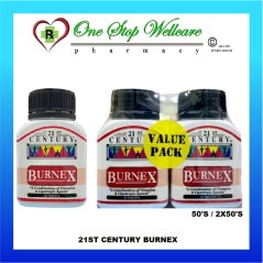 21ST Century Burnex Health Supplement 50'S / 2X50'S (EXP:12/2024)