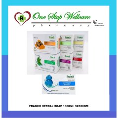 Franch Herbal Soap 100gm / 3x100gm