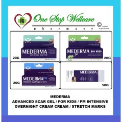 Mederma Advanced Scar Gel 20g + Intensive Night Cream + Stretch Marks