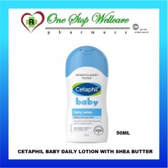 Cetaphil Baby Daily Lotion with Shea Butter 50ml /400ml (Old/New)
