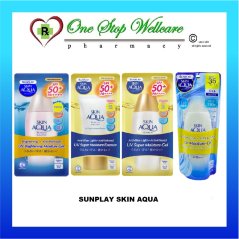 Sunplay Skin Aqua UV Brighten / UV Moisture Essence / Moisture Gel