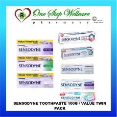 Sensodyne Toothpaste 100g / Value Twin Pack
