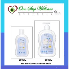 Bzu Bzu Happy Kids Body Wash 200ml / 600ml