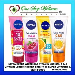 Nivea Extra White C&E Vitamin Lotion/ C&A/Extra Bright/Vitamin Serum