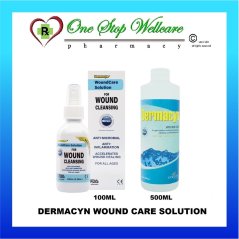 Dermacyn Wound Care Solution 100ml / 500ml