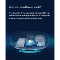Xiaomi Mi Home EraClean Contact Lens Ultrasonic Cleaner GM01 (White)