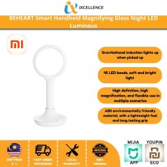 [IX] BEHEART Smart Handheld Magnifying Glass Night LED Luminous
