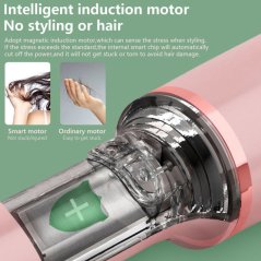 LCD Display Auto Rotate Hair Curler Ceramic Curling Iron Long-lasting