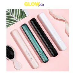 Wireless Mini Hair Straightener & Curler USB Charging MF001