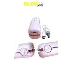 Wireless Mini Hair Straightener & Curler USB Charging MF001