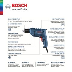 BOSCH GBM 400 - 06011C10L0 - 4059952651811