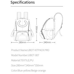 Xiaomi UBOT Decompression Backpack Kitpack PRO 25L (Blue - Orange)