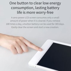 Xiaomi LCD Writing Tablet Pad 13.5 inch with Electronic Pen (White)
