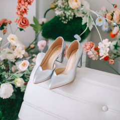 Madreshoes Lily Scallop Block Heel - 7 Sizes (6 Colors)