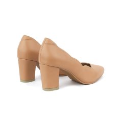 Madreshoes Lily Scallop Block Heel - 7 Sizes (6 Colors)
