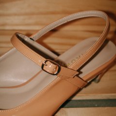 Madreshoes Sera Slingback Mary Jane Heel - 7 Sizes (3 Colors)