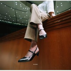 Madreshoes Sera Slingback Mary Jane Heel - 7 Sizes (3 Colors)