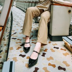 Madreshoes Sera Slingback Mary Jane Heel - 7 Sizes (3 Colors)