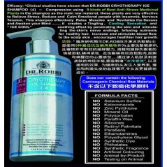 DR.ROBBI Cryotherapy (Ice) Shampoo 4 Extra Cool Anti Hair Loss (225ML)