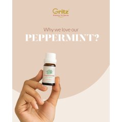 Peppermint Essential Oil – Cool • Focus • Relief - 10ml