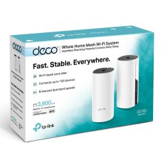 TP-Link Deco M4 AC1200 Whole Home Mesh Wi-Fi System - 2 Pack