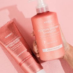KUNDAL Protein Bonding Shampoo and Conditioner Set (Violet Muguet)