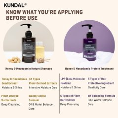 Kundal Honey & Macadamia Nature Treatment Baby Powder - 500ml