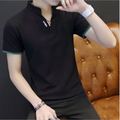Lazio Casual Short Sleeve Men's Polo Cotton Shirt - 7 Sizes (5 Colors)