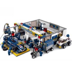 Sluban Building and Construction Blocks Maintenance Station (Colormix)
