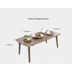 Hometech2u Elizabeth Coffee Table (Cappuccino - Natural)