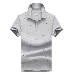 Hometech2u Korean-Style Summer Short Sleeved T-Shirt - 5 Sizes (3 Colors)