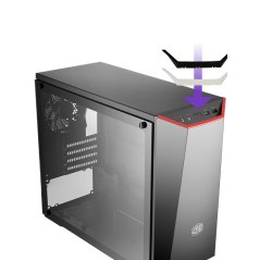 Cooler Master MasterBox Lite 3.1 TG Micro ATX Casing with Dark Mirror