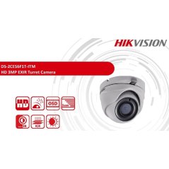 HIKVISION 3MP Turbo HD Indoor Outdoor EXIR Turret CCTV Camera, eRomman Marketplace
