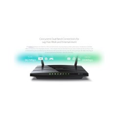 TP-LINK Archer C5 AC1200 Wireless Dual Band Gigabit Router Unifi Maxis Time (Black), eRomman Marketplace