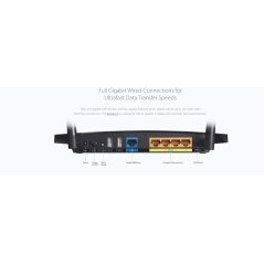 TP-LINK Archer C5 AC1200 Wireless Dual Band Gigabit Router Unifi Maxis Time (Black), eRomman Marketplace