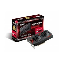 ASUS Expedition Radeon RX 570 4GB GDDR5 OC Edition DVI HDMI IP5X Mining VR 4K Gaming Graphic Card