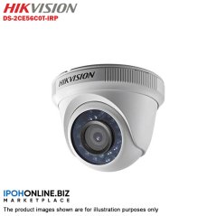 Hikvision Ds 2CE56C0T Irp 1MP 3.6mm 720p IP66 Turbo HD Indoor IR Dome Camera