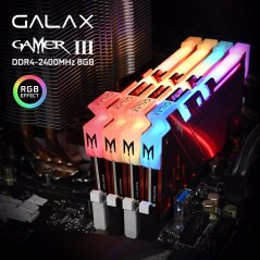 Galax Gamer Rgb Program Iii Ddr4 2400 8gb Gaming Desktop Ram