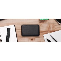 Toshiba DTP210 1TB Canvio USB 3.0 Portable Hard Drive (Black - White)