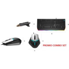 Alienware Gaming Keyboard AW568 + AW958 Elite 12000 DPI Gaming Mouse