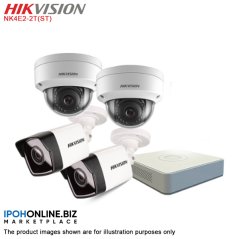 Hikvision 4 Channel 4x 2MP Network IP Camera NVR CCTV DIY HD KIT with 2TB HDD, eRomman Marketplace