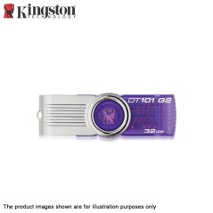 Kingston 32GB Flash Drive DataTraveler 101 Generation 2 (Purple)