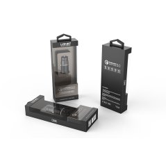LDNIO C304Q Qualcomm 3.0 Quick Car Charger With Micro USB Cable