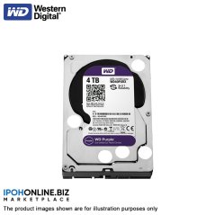 WD 4TB Surveillance IntelliPower SATA 6Gb/s Hard Disk Drive (Purple)